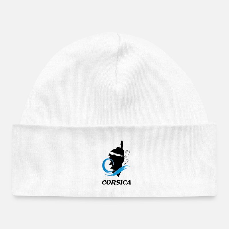 CORSICA - Bonnet bébé bio - blanc