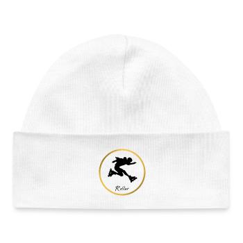 Roller - Baby Organic Beanie - white - Front