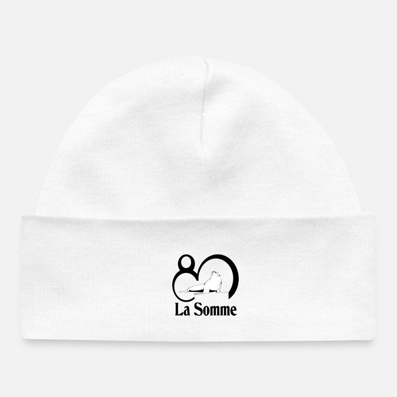 La somme - Bonnet bébé bio - blanc