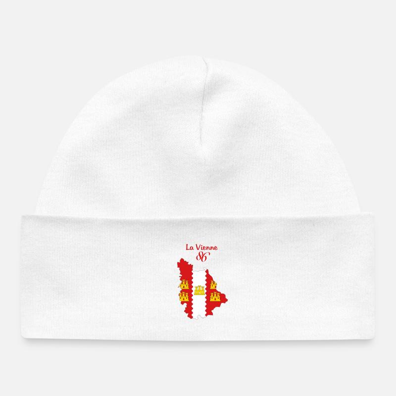 La Vienne - Bonnet bébé bio - blanc