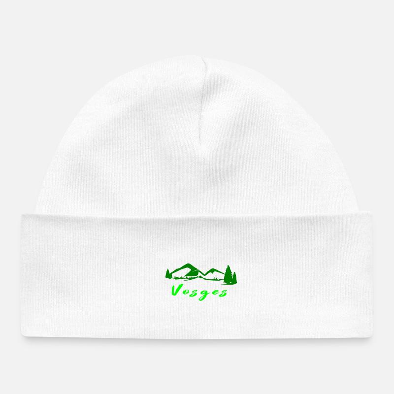 Vosges - Bonnet bébé bio - blanc