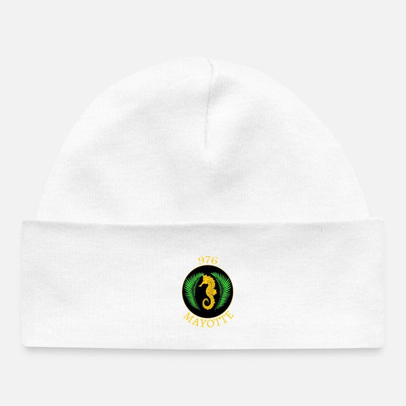 Mayotte - Bonnet bébé bio - blanc