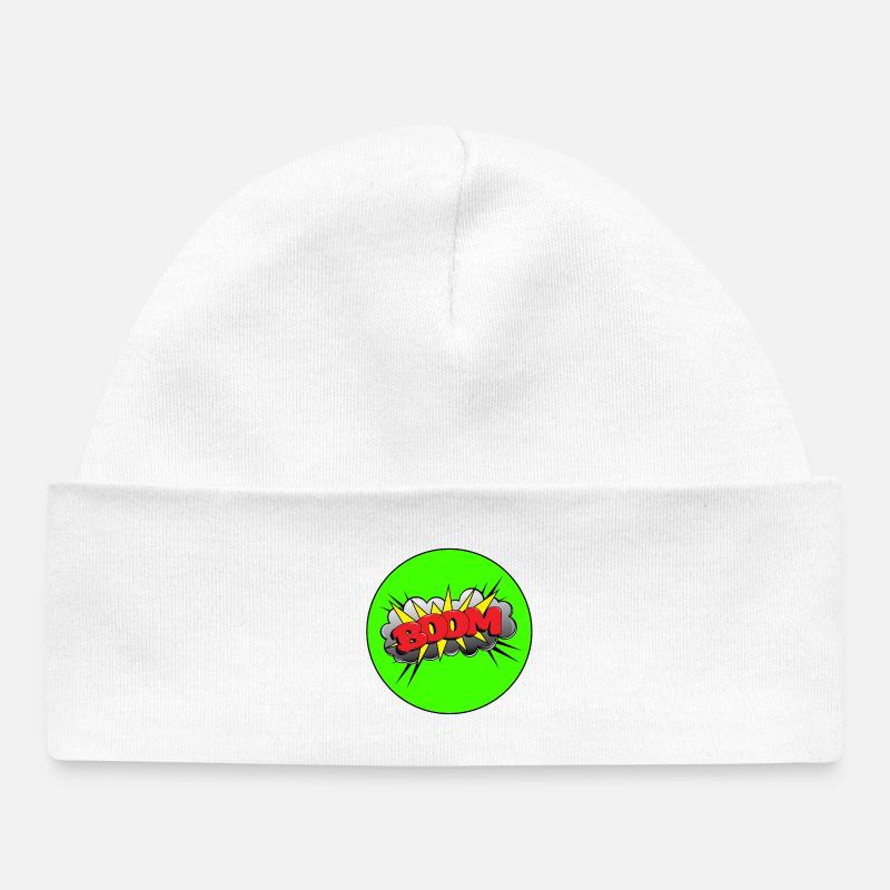 Dröhnen - Baby Organic Mütze - Weiß
