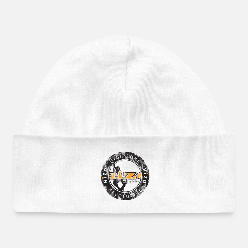 Révolution HiZo - Bonnet bébé bio - blanc