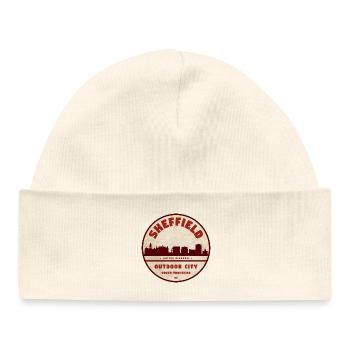 Sheffield England - Baby Organic Beanie - white - Front