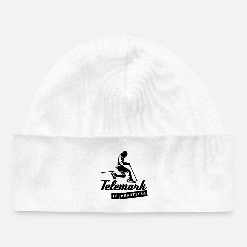 tee shirt beautilful2 SPREAD2 - Bonnet bébé bio - blanc