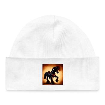 Métal lourd - Bonnet bébé bio - blanc - Devant