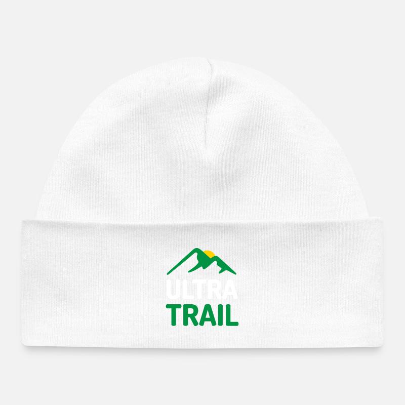 Ultra Trail - Bonnet bébé bio - blanc