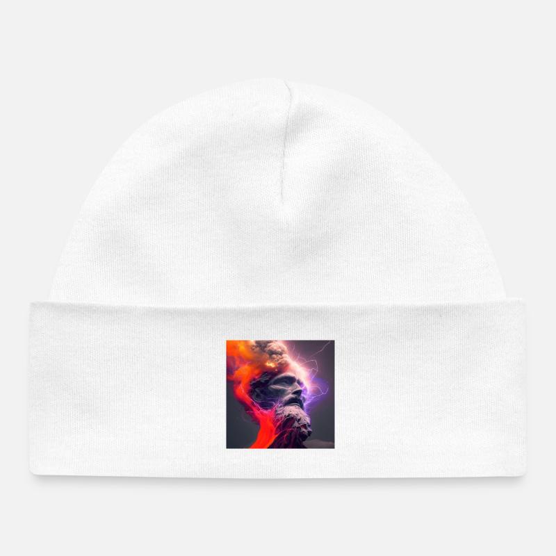 GOD 03 - Bonnet bébé bio - blanc