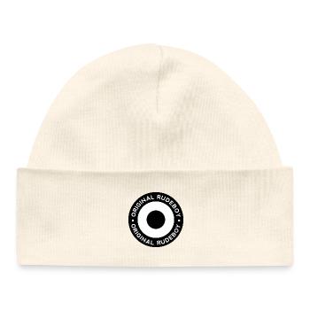 Original Rudeboy - Black & White Mod Ska - Baby Organic Beanie - white - Front