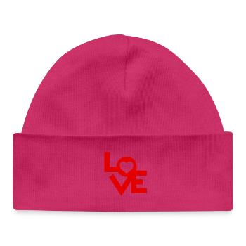 Unleash your romance - Baby Organic Beanie - white - Front