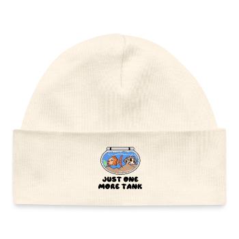 Aquarium Goldfish Statement Pets Pet - Baby Organic Beanie - white - Front