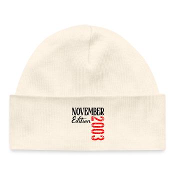 23rd Birthday - Twenty-Three Edition 2003 - Baby Organic Beanie - white - Front
