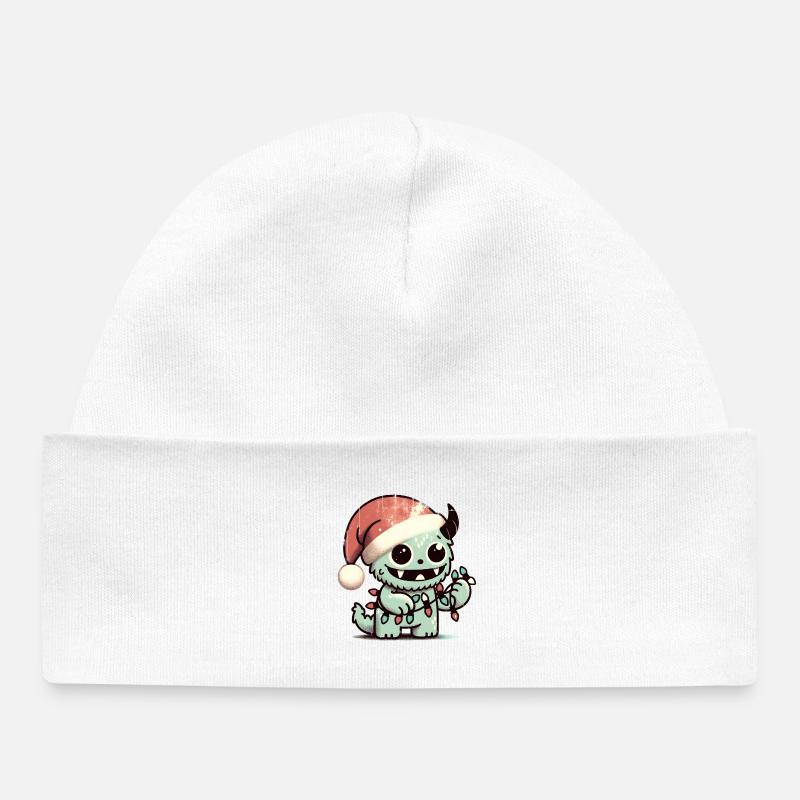 Conception de sweat à capuche de Noël |Doux câlin de Noël - Bonnet bébé bio - blanc