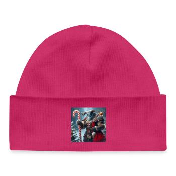 Tauren Christmas 1 - Baby Organic Beanie - white - Front
