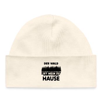 Forestry, Forestry, Statement, Lumberjack, Tree, Wood - Baby Organic Beanie - white - Front