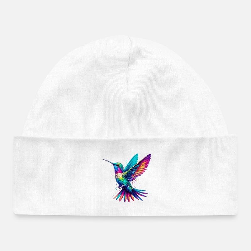 Colibri - Bonnet bébé bio - blanc