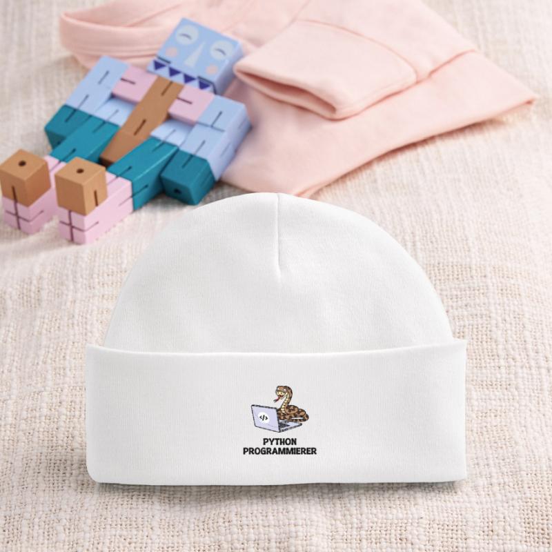 Programmer Computer Code Developer Statement Baby Organic Beanie