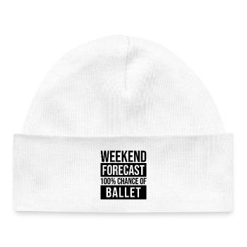 Ballet - Baby Organic Beanie - white - Front
