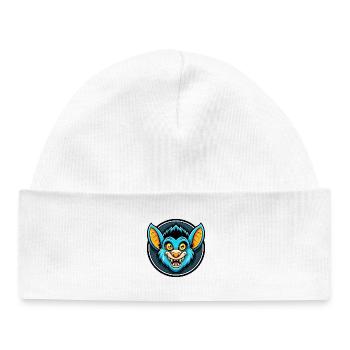 Aye Aye Colorful Kawaii Cartoon Character Clipart - Baby Organic Beanie - white - Front