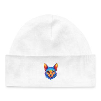 Australian Mist Cat Breed Cartoon Kawaii Animal Pe - Baby Organic Beanie - white - Front
