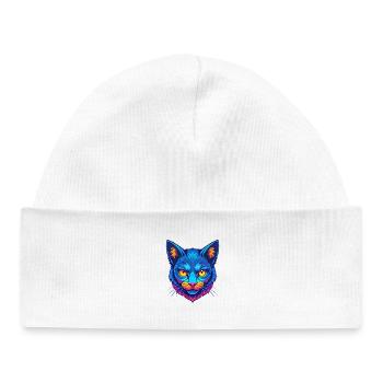 Australian Mist Cat Breed Cartoon Kawaii Animal Pe - Baby Organic Beanie - white - Front