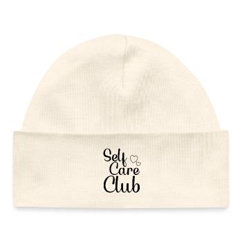 Self Care Club - Baby Organic Beanie - white - Front