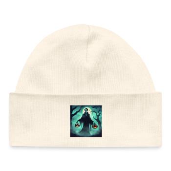 halloween, undead, monster, scary - Baby Organic Beanie - white - Front