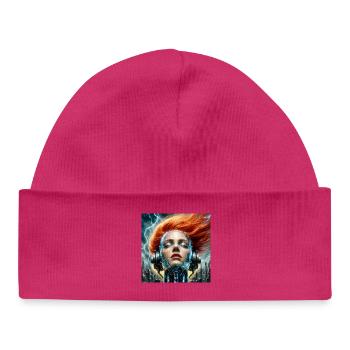 Femme Fusion Cybernétique - Bonnet bébé bio - blanc - Devant