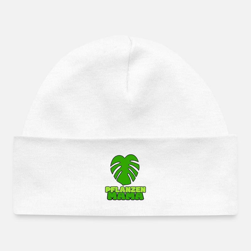 Plantes Maman - Bonnet bébé bio - blanc