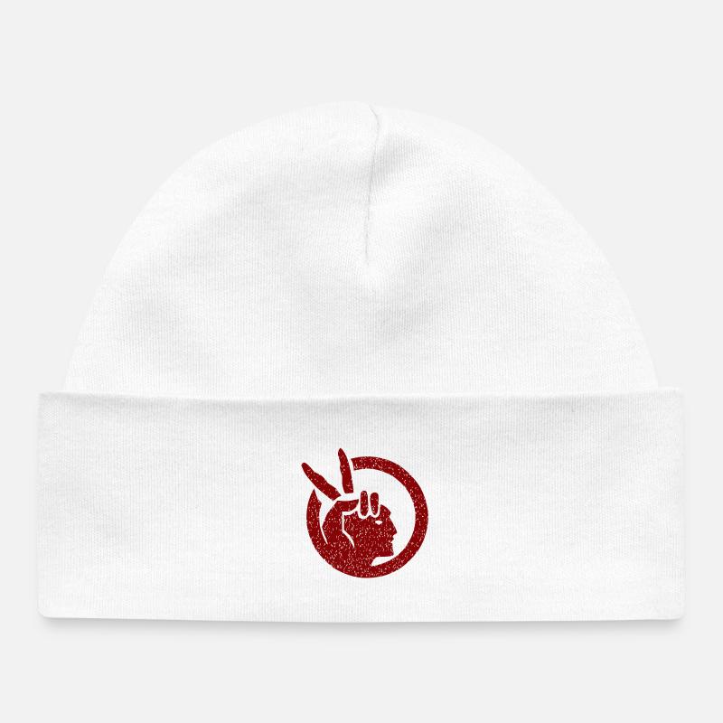 Drapeau de l’American Indian Movement - Bonnet bébé bio - blanc
