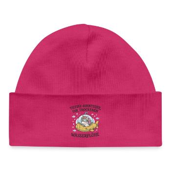 Unicorn deep-sea submarine - Baby Organic Beanie - white - Front