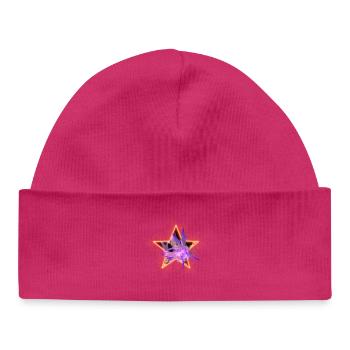 Flabellina at Stern - Baby Organic Beanie - hot pink - Front