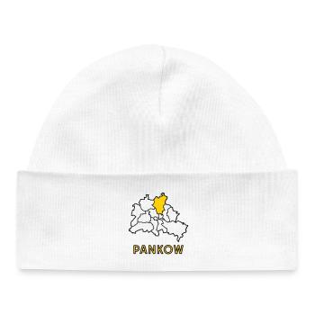 PANKOW, a district of Berlin - Baby Organic Beanie - white - Front