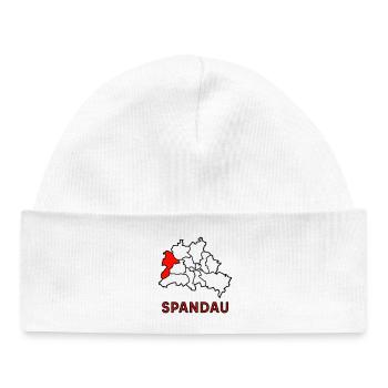 SPANDAU, a district of Berlin - Baby Organic Beanie - white - Front