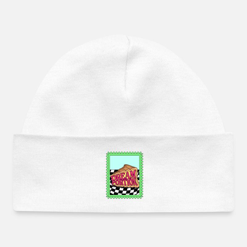 PORTION DE RÊVE - Bonnet bébé bio - blanc
