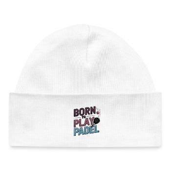 Children to Play Padel - Baby Organic Beanie - white - Front