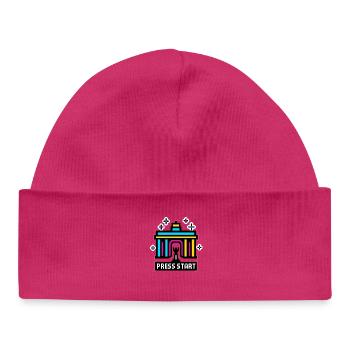Press Start Berlin - Baby Organic Beanie - white - Front