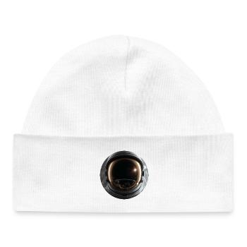 Space Astronaut Design - Baby Organic Beanie - white - Front