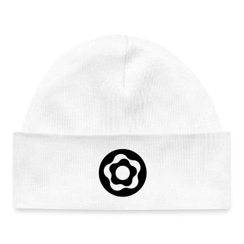 Doughnut - Baby Organic Beanie - white - Front