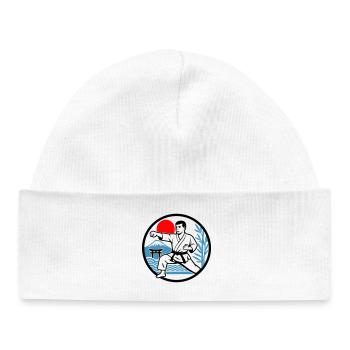 Karate Nature - Baby Organic Beanie - white - Front