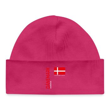 Aarhus - Baby Organic Beanie - hot pink - Front