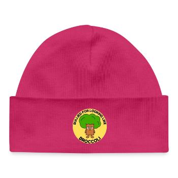 Funny Broccoli Comic Bullying Tree Bullying - Baby Organic Beanie - white - Front
