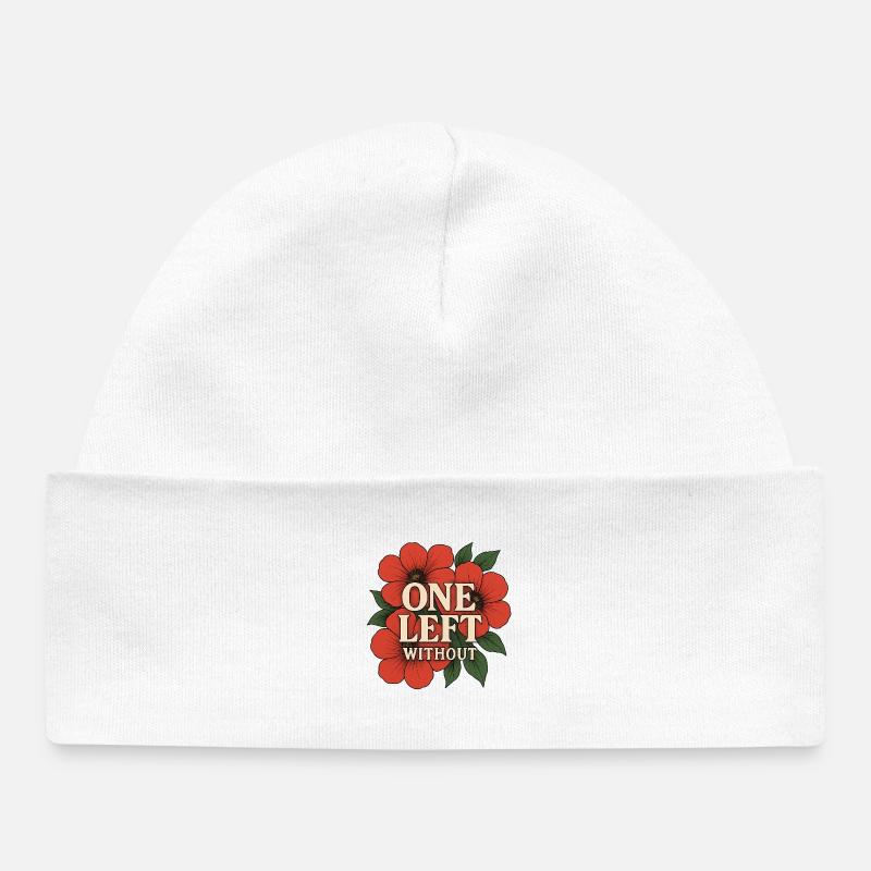Produits dérivés de fleurs - Bonnet bébé bio - blanc