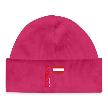 St. Anton - Baby Organic Mütze - hot Pink - Vorne