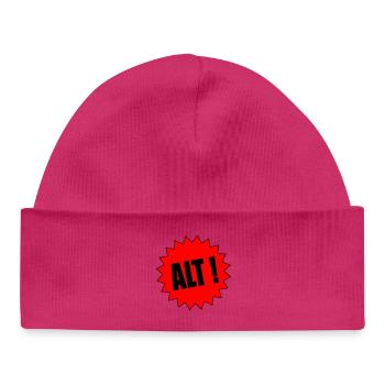 old - Baby Organic Beanie - white - Front