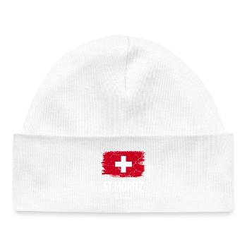 St. Moritz - Baby Organic Mütze - Weiß - Vorne
