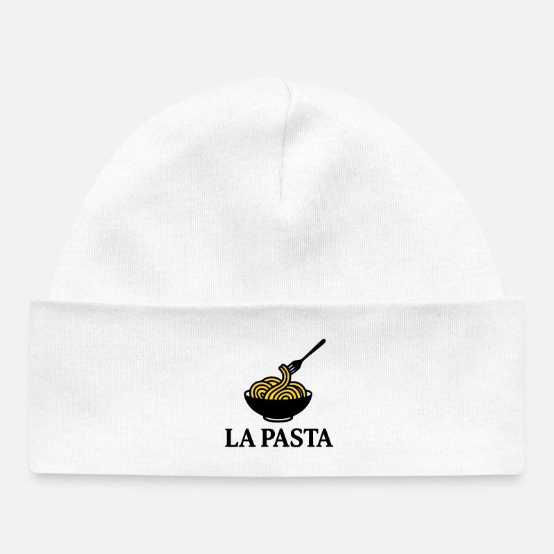 La Pasta - Baby Organic Mütze - Weiß