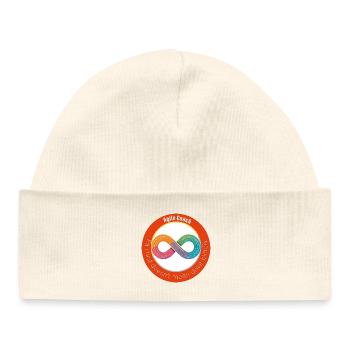 Fail fast doesn't mean drive blindly! - Baby Organic Beanie - white - Front