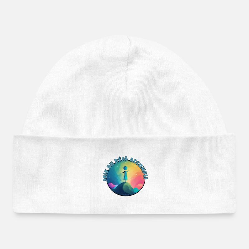 Joie du Déjà Accompli - Bonnet bébé bio - blanc